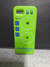 Screaming Meanie 120 Alarm Clock and Timer - Green, Tested, No Instructions 