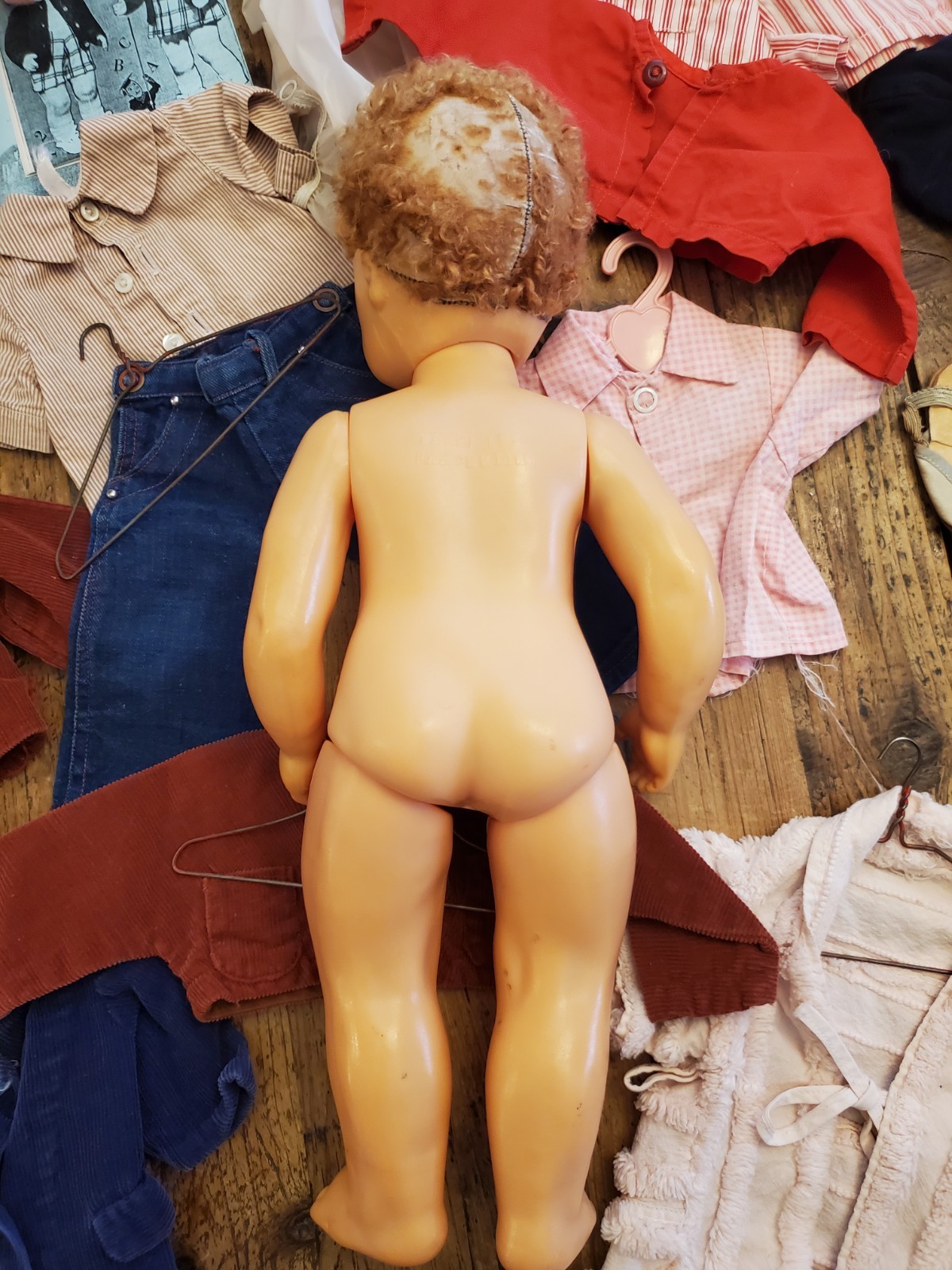 Vintage 16" Terri Lee Doll With Many Outfits Shoes Cass Toys Trunk Ephemera +++ thumbnail 6