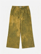 Splash Womens Wide-Leg Pants - Green Tie-Dye ...
