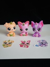 Lot of 3 Zuru Surprise Rainbocorn Pocket Puppycorn Bobble Mini Figures Dogs Toys