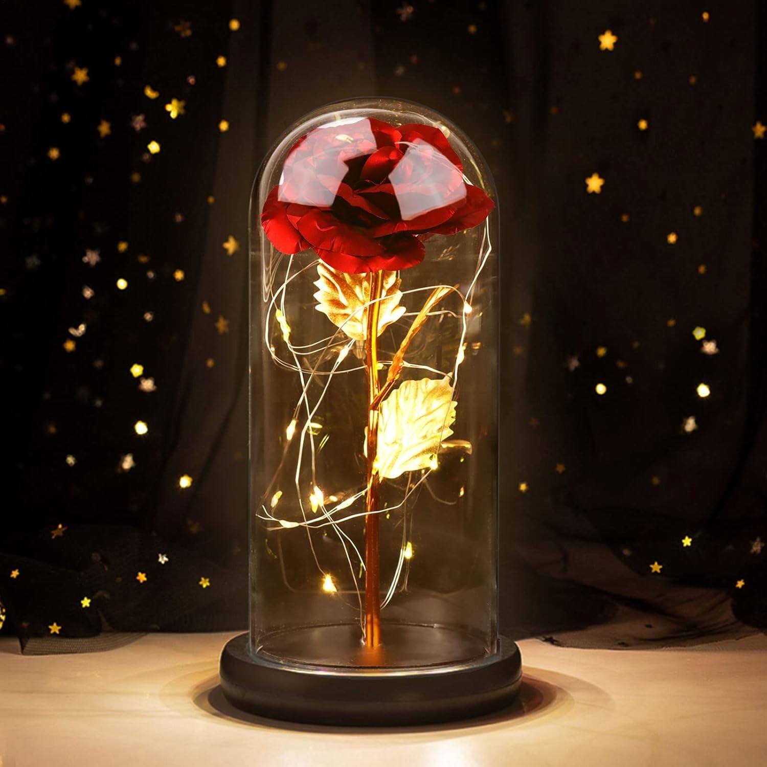 Rosa Eterna Rosa Bella Y La Bestia, Ideas de Regalo de San Valentín para usted