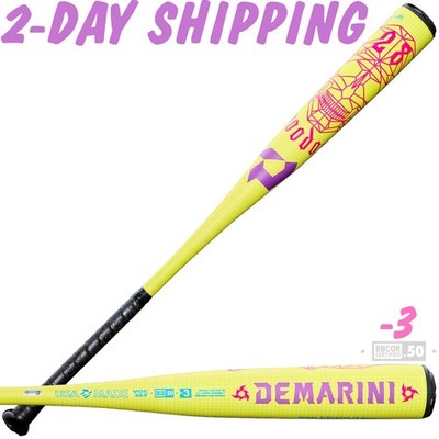 2026 DeMarini Voodoo One V2 SOLAR YELLOW 31'' / 28 oz BBCOR Baseball Bat LTD. ED.