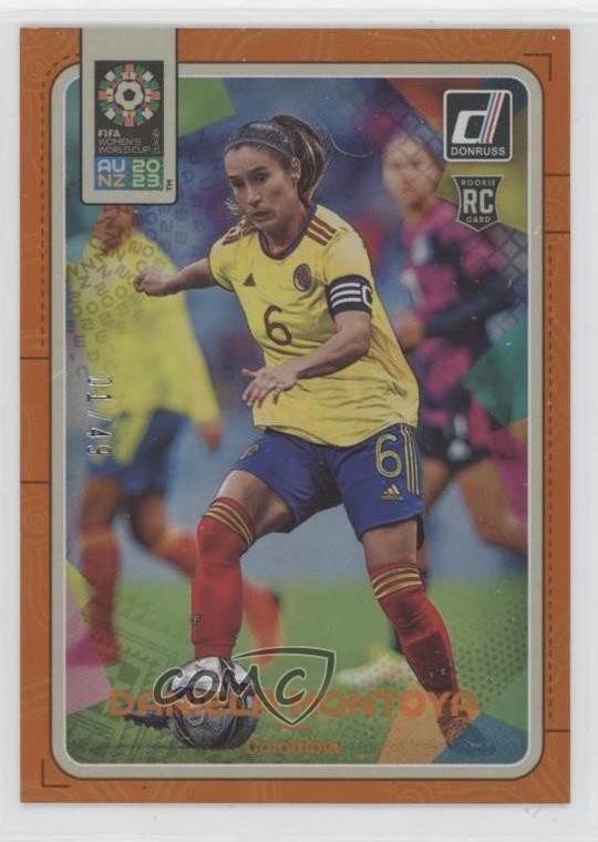 2023 Panini Donruss FIFA Women's World Cup Orange 1/49 Daniela Montoya #33 0nr3