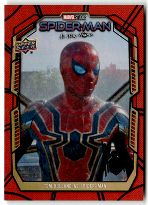 Upper Deck 2023 Marvel Studios No. E-1 Tom Holland as Spider-Man 61/299