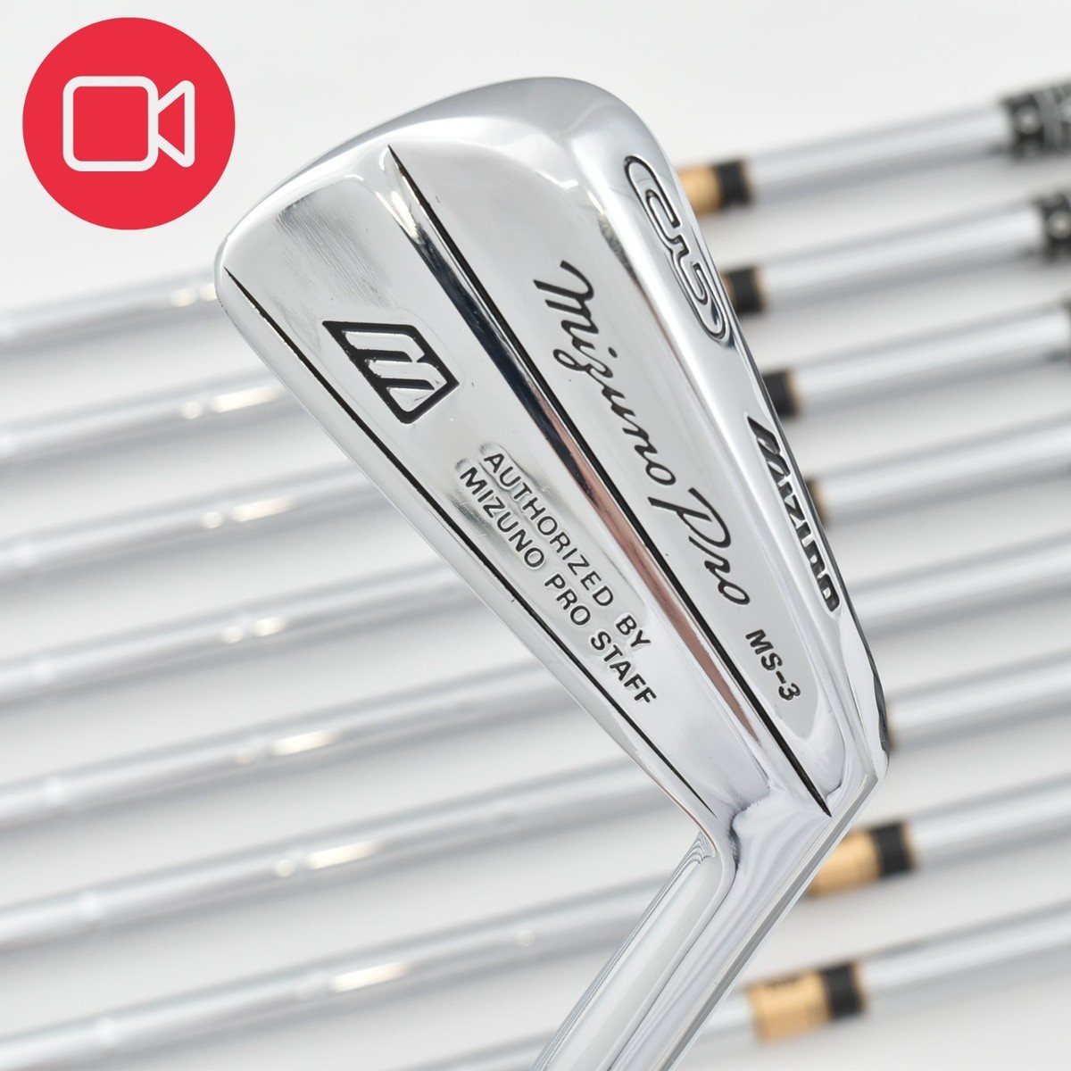9pcs Mizuno Pro MS-3 Irons Set 3-4-5-6-7-8-9-P-S PW SW DG S200 S 