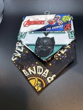 Marvel Avengers 2 pack Bandana 17.5  x 17.5  Wakanda Forever Black Panther New