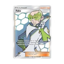 Pokemon SM - Lost Thunder Faba (Full Art) (UR) #208 (Holo) NM on eBay