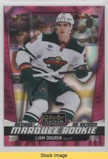 2024-25 O-Pee-Chee Platinum Marquee Rookies Pink Magma Liam Ohgren #235 READ 5qx