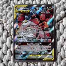 Pheromosa & Buzzwole GX (Alternate Full Art) 192/214 Unbroken Bonds Holo Damaged on eBay