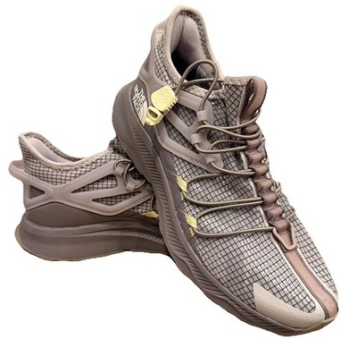 The North Face Oxeye Tech Shoes Womens Size 9.5 Gray Moonstone Trail Running