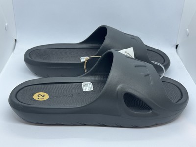 NEW ADIDAS MEN'S ADICANE SLIDES ~ SIZE US 12  #HQ9915 BLACK