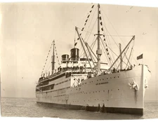 Los Angeles Steamship Co. Passenger Ship SS CITY OF HONOLULU 1920s Press Photo