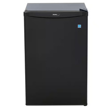 4.4 Cu. Ft. Mini Refrigerator in Black without Freezer