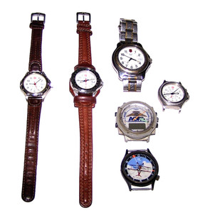Lot of 6 Vintage Military Style Quartz Watches Swiss Army, Timex...PARTS/REPAIR