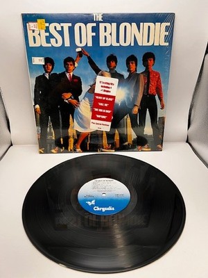 BLONDIE Best Of Blondie LP in Shrink With HYPE STICKER Vinyl NM/MT Beauty