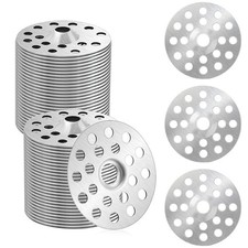 100 Pcs 1 inch Plaster Washers Zinc Metal Washer, Repair 1