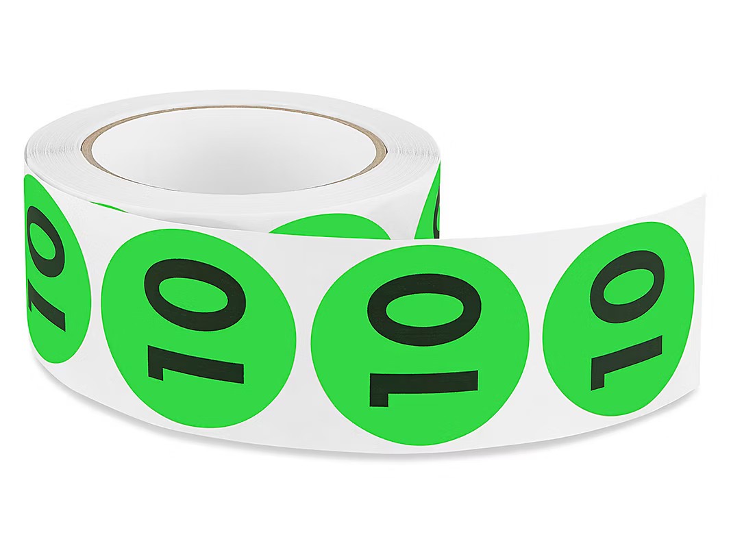 Pack of 500 2" Circle Labels - 10"