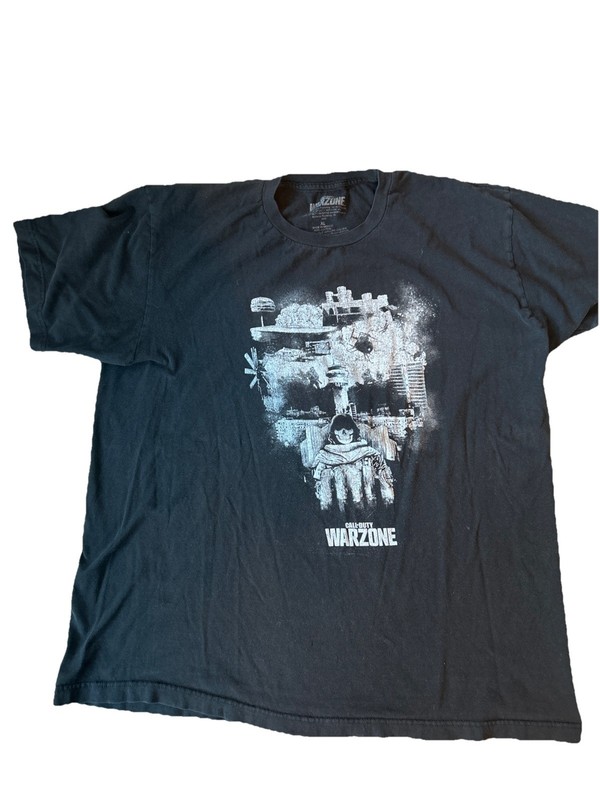 Call To Duty Warzone Men’s XL Black T-shirt Video Game