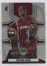 2021-22 Panini Mosaic Finals MVPs Silver Prizm Dwyane Wade #299 HOF 11qd
