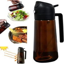 Olive Oil Sprayer for Cooking, Kitchen Air Fryer 16 Oz Dispenser Bottles
