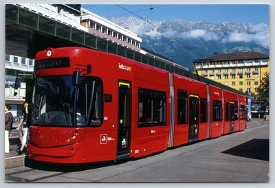 Innsbruck Austria IVB Bombardier Flexity Outlook Tram Postcard