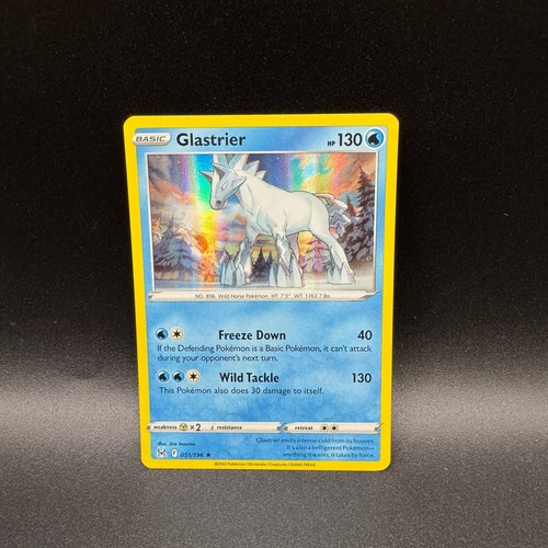 Glastrier 051/196 Holo Rare Lost Origin Pokemon Near Mint