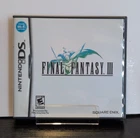 Final Fantasy III Nintendo DS w/ Case & Manual, Square Enix TESTED CIB