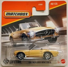 2025 Mercedes-Benz 230 SL Classic Model - Metalflake Gold 1:64 Scale