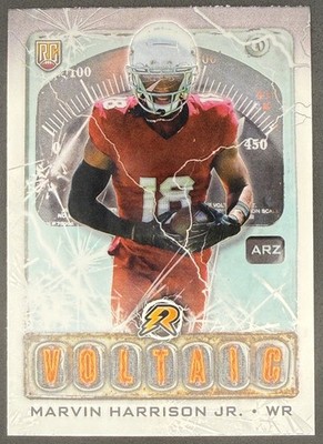 2024 Topps Resurgence Voltaic Rookie MARVIN HARRISON JR. #V-5 Cardinals RC