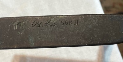 Old Master II Hosel Blade Putter 35.5  Men s Right Handed Classic Brass Vintage