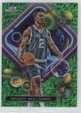 2023 Topps Cosmic Chrome Green Space Dust Refractor /75 Grant Williams #31 02dt