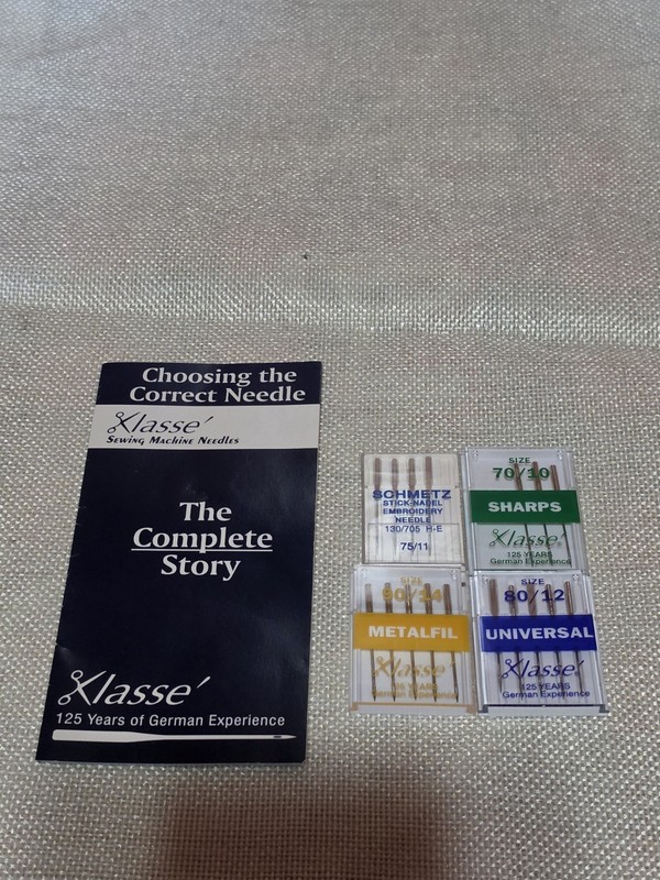 Sewing Machine Needle Lot Schmetz and Klasse, See Description for Details
