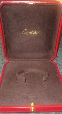 BOITE /BOX/ECRIN CARTIER POUR BRACELET LOVE 12/12/6,2 CM - Photo 1/4