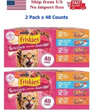 Purina Friskies Surfin' and Turfin' Variety Pack Wet Cat Food, 96 cans 5.5 oz