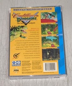 Cadillacs and Dinosaurs: The Second Cataclysm (Sega CD) CIB w/ Manual, Reg Card