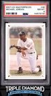2007 Upper Deck Masterpieces #46 Michael Jordan White Sox PSA 8 AD396