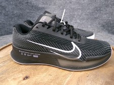 Nike Air Zoom Vapor 11 HC Women's Size 8 US Tennis Shoe DR6965-001 Black White