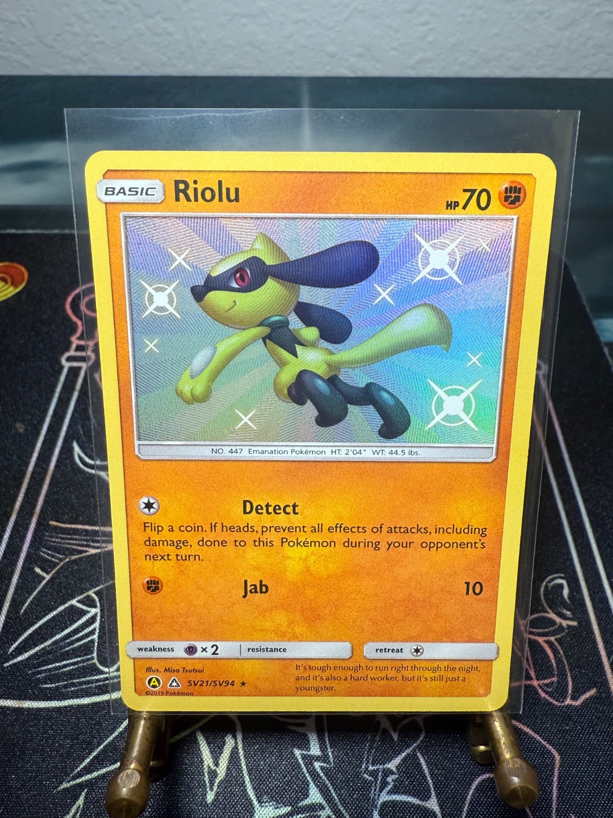 Pokémon TCG | Riolu (SV21/SV94) - Hidden Fates: Shiny Vault - NM CLEAN FREE SHIP