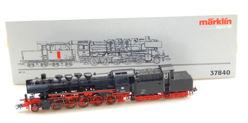 Märklin H0 37840 Dampflok BR 50 2448 der DB - digital, Sound (ESU) | Zustand: Gebraucht
