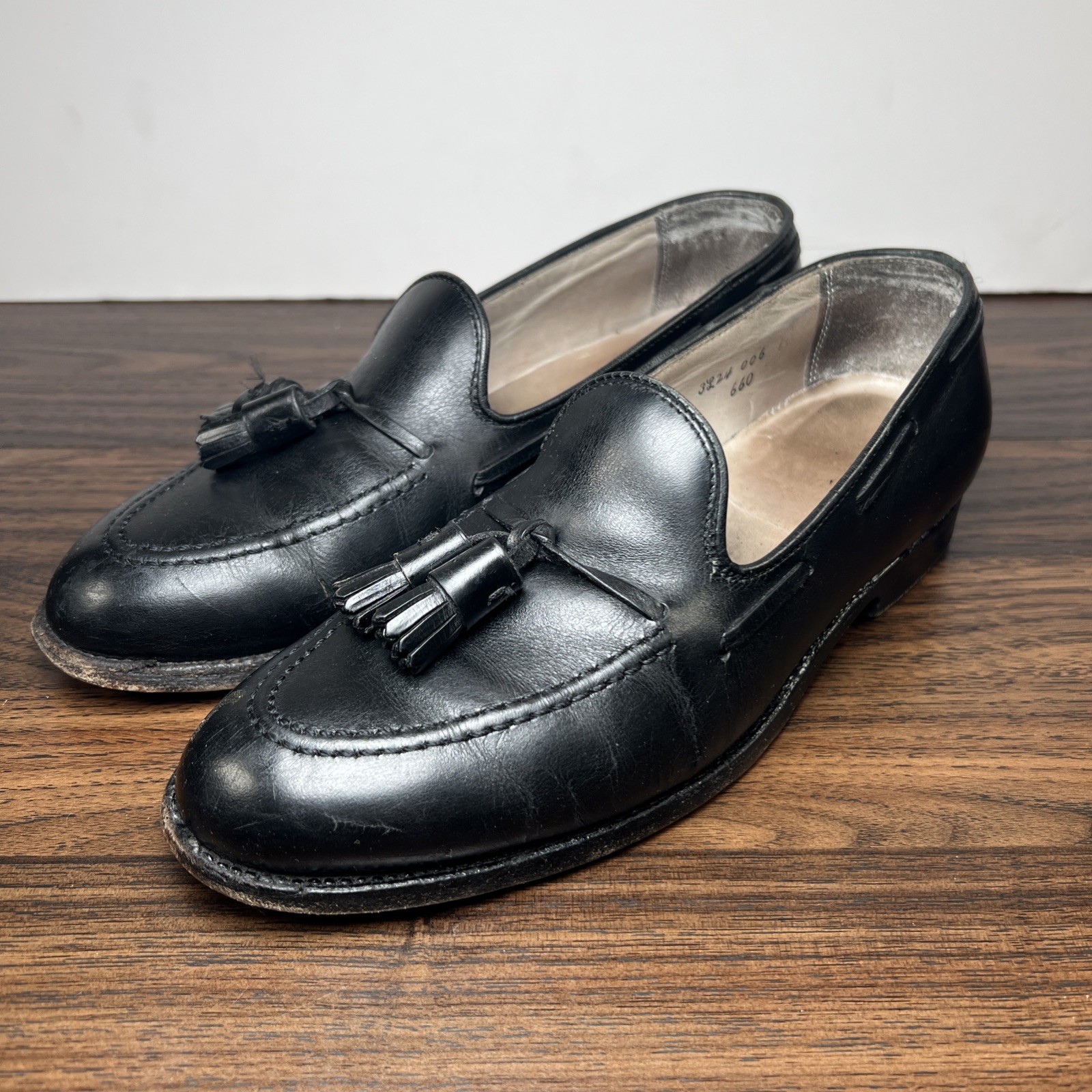 Alden 660 Black Calfskin Tassel Loafer