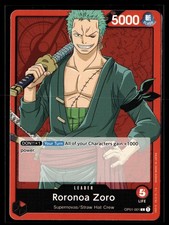 Roronoa Zoro OP01-001 Prices | One Piece Romance Dawn | One Piece