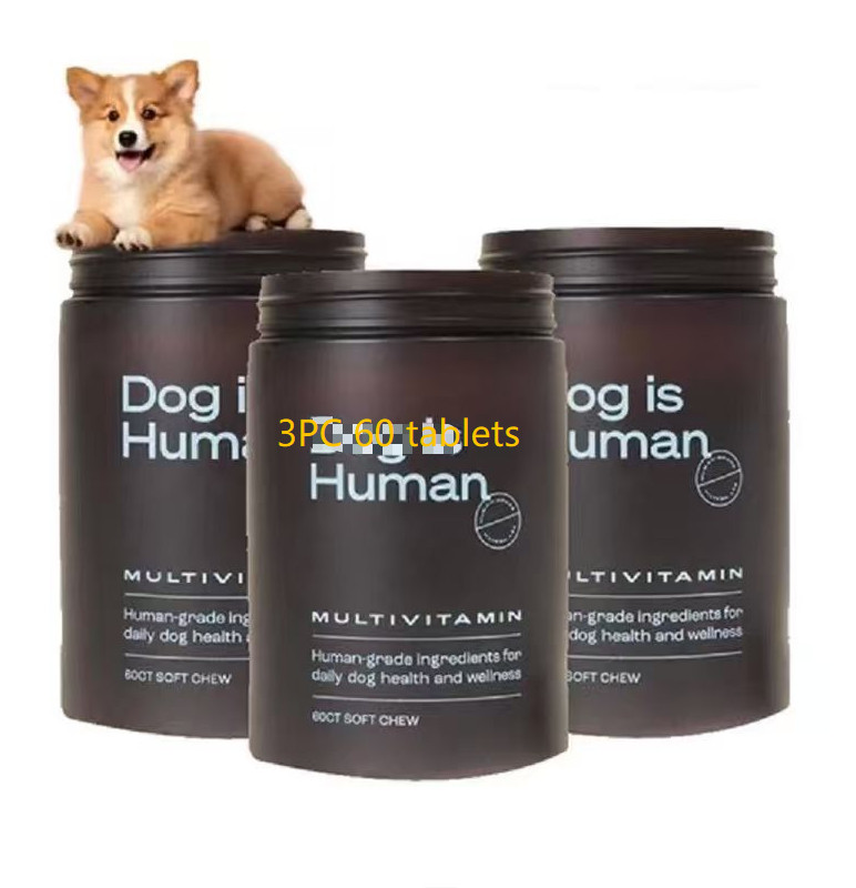 3PC 60 tablets per Daily Multivitamin Dog Health &Wellness Chicken Flavor