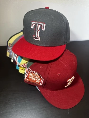 7 1/2 - Bulk Lot Of 14 New Era 59fifty Fitted Hats - Hat club MyFitteds Topperz