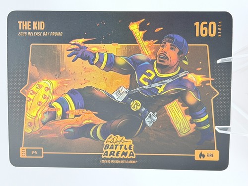 2026 Bo Jackson Battle Arena~ Release Day Promo ~ THE KID ~ P-5 ~ 160 Fire ~