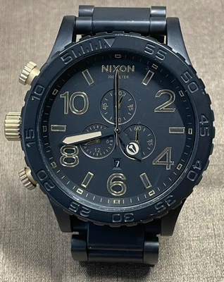 Nixon The 51-30 Chronograph "Simplify" Chrono Herren Analog Surf Uhr h094 - Bild 1 von 4