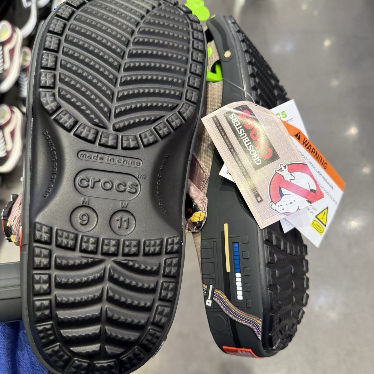 CROCS Ghostbusters Classic Clog 4M-13M 211414-90H SHIP FAST | eBay