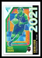 Isaac Okoro RC • SILVER PRIZM - FRESHMAN YEAR 2020-21 Panini Flux
