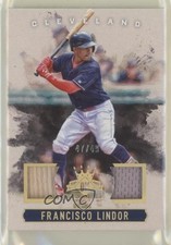 2017 Panini Diamond Kings DK Materials Holo Gold 47/49 Francisco Lindor 2r7