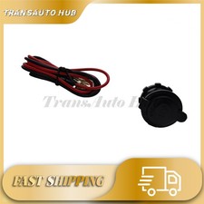 12V Car Marine Motorcycle Power Plug Outlet Cigarette Lighter Socket Receptacle