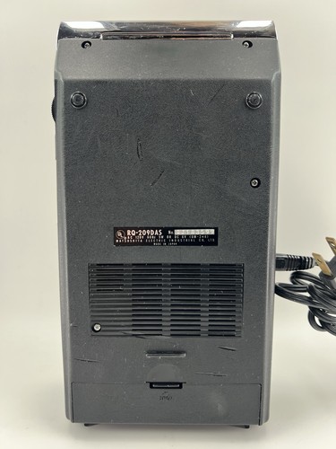 Vintage Panasonic RQ-309AS Cassette Tape Recorder Player AC/Battery Tested Works - Picture 7 of 12